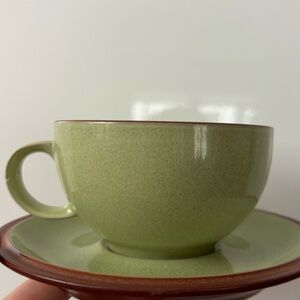 Denby- Langley "Juice Apple" Collection Cup and Saucer Set